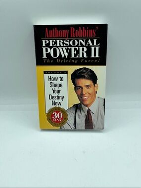 Anthony Robbins Personal Power II - Yellow & Black Cover